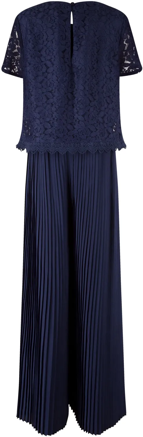 Happy Girls festlicher Mädchen Jumpsuit Konfirmation blau