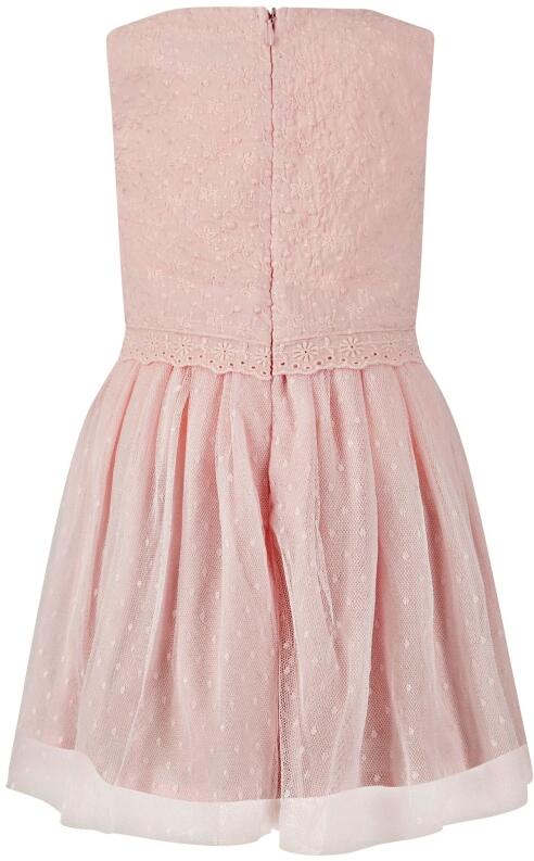 Happy Girls Blumenkind Mädchen Kleid festlich Stickerei rosa