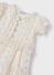 mayoral Mädchen Kleid festlich Champagne ecru