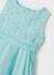 mayoral festliches Kinderkleid Mädchen Kleid mit Gold-Stickerei