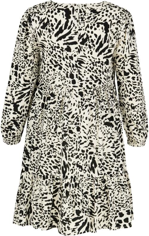 Happy Girls Mädchen Kleid Kinderkleid Leo ecru