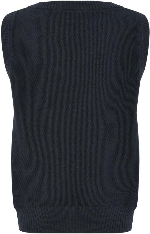 minymo Kinder Pullunder Organic Cotton blau