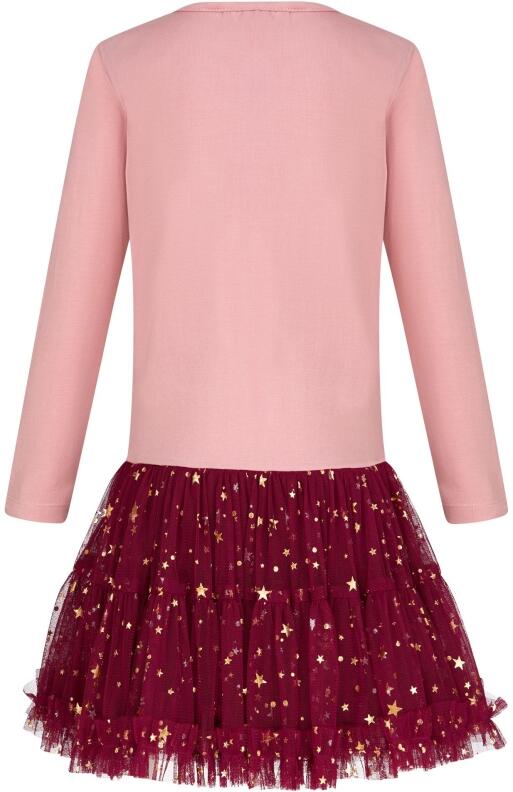 Happy Girls Mädchen Kleid Kinderkleid Pferd berry