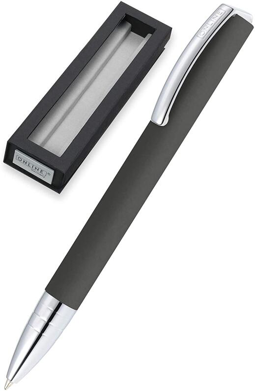 ONLINE Kugelschreiber Aluminium Vision Farbwahl - Stone