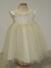 Kid Collection festliches Babykleid Taufkleid Katherina creme