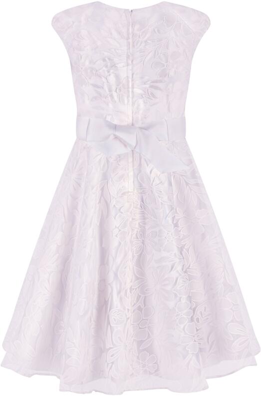 Happy Girls Kommunion Mädchen Kleid festlich Plus weiß