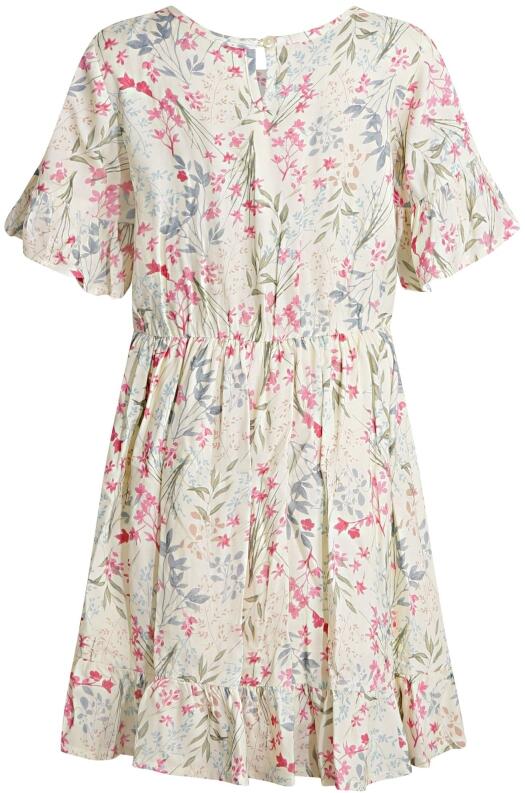 Happy Girls Kinder Mädchen Kleid Teens Floral vanille