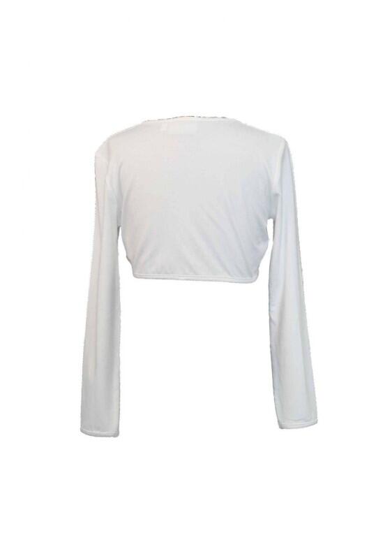 Happy Girls Kinder Mädchen Baumwoll Bolero ecru