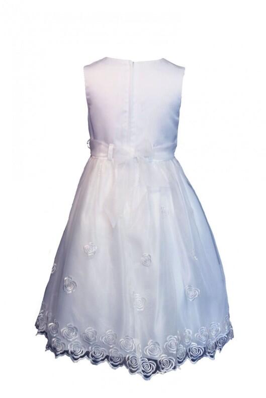 Blumenkind Mädchen Kleid festlich Lovely ecru