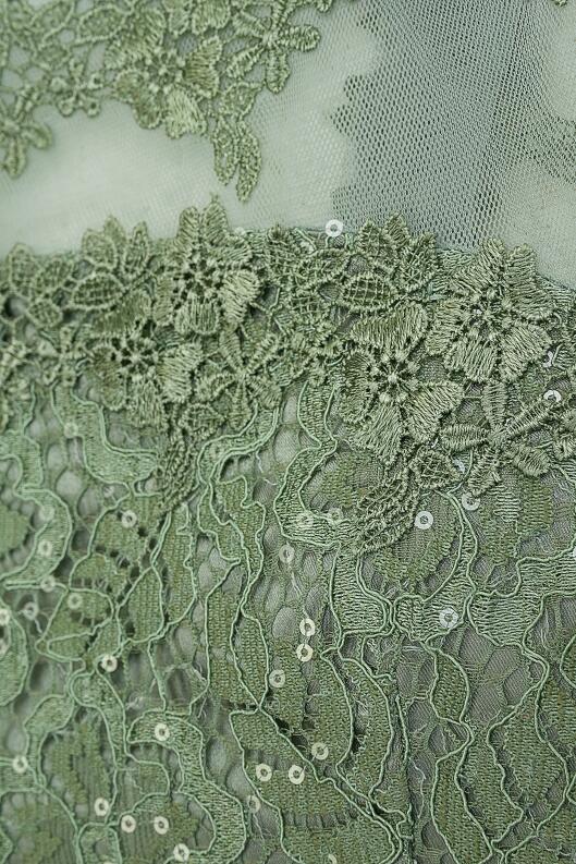 Danamade festliches Teens Mädchen Kleid Celia grün