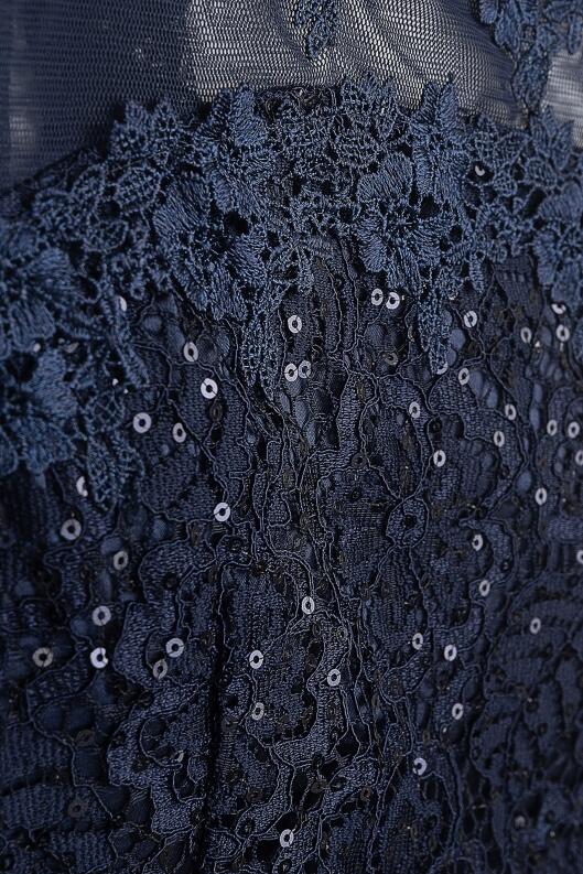 Danamade festliches Teens Mädchen Kleid Konfirmation Celia blau