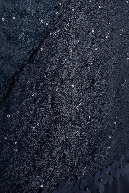 Danamade festliches Teens Kleid Konfirmation Ines blau