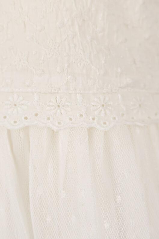 Happy Girls Blumenkind festliches Kinderkleid Stickerei ecru