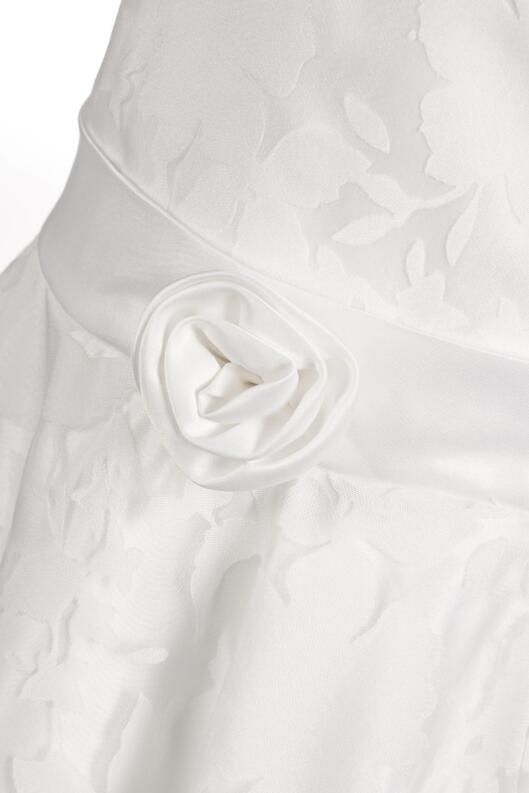 Happy Girls Kommunion Mädchen Kleid Plus festlich Ausbrenner ecru