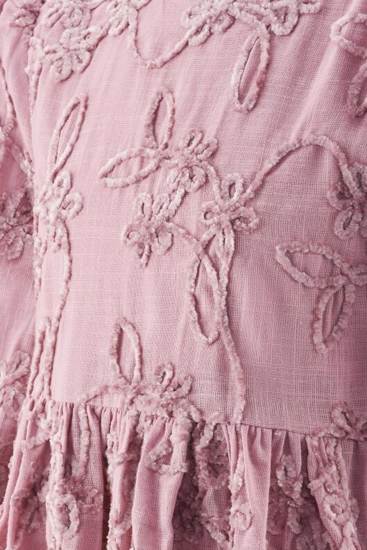 Happy Girls Mädchen Kinder Kleid festlich Floral dusty rose detail