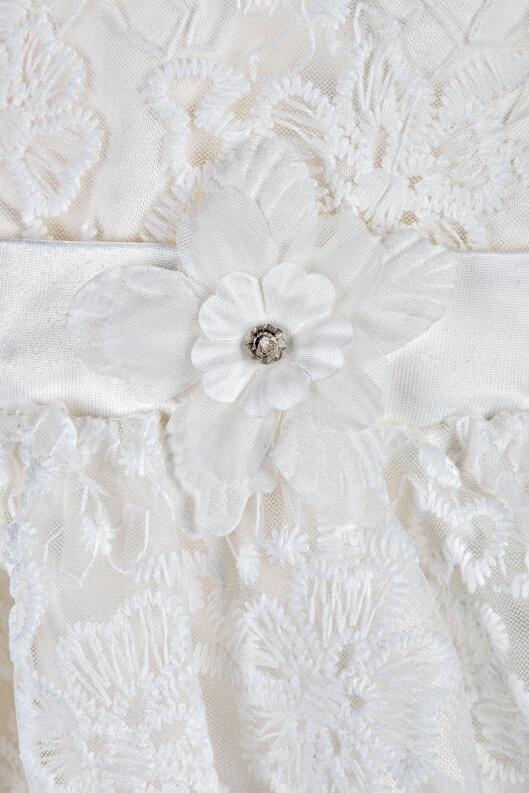 Happy Girls festliches Kinderkleid Babykleid Taufkleid Merle ecru