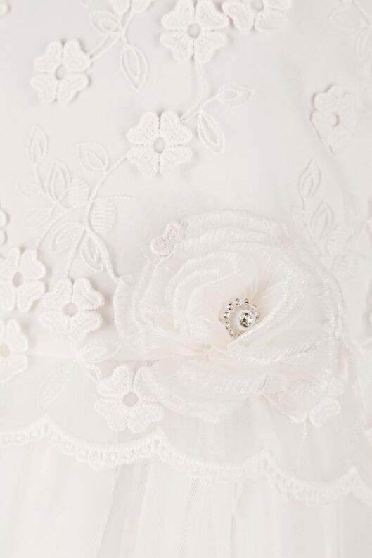 Happy Girls festliches Kinderkleid Kommunion Blumenkind Nele ecru