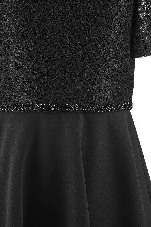 Happy Girls festliches Teens Kleid Konfirmation Romy schwarz