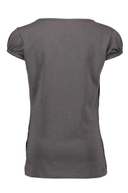Nono Kinder Mädchen T-Shirt Kamsi grau