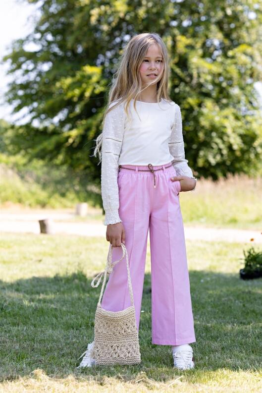 Nono Mädchen Palazzo Hose Sayla rosa