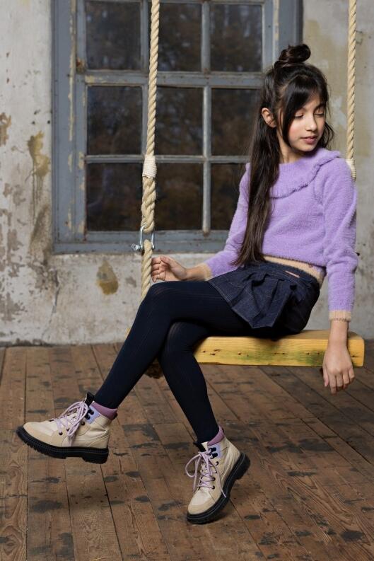 Nono Mädchen Pullover Ketan lila