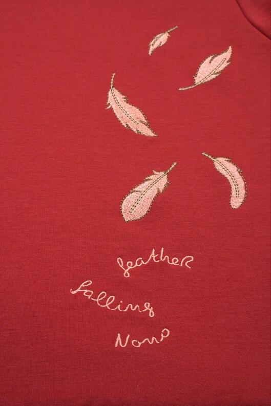 Nono Mädchen Sweatshirt Kate rot