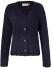 Happy Girls Teens Mädchen Strickjacke Cardigan Fransengarn blau