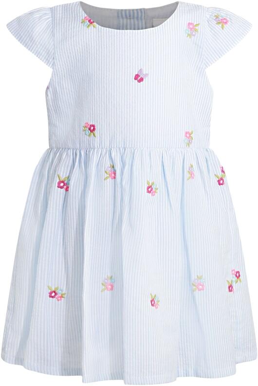 Happy Girls Kinderkleid Sommerkleid gestreift hellblau weiß