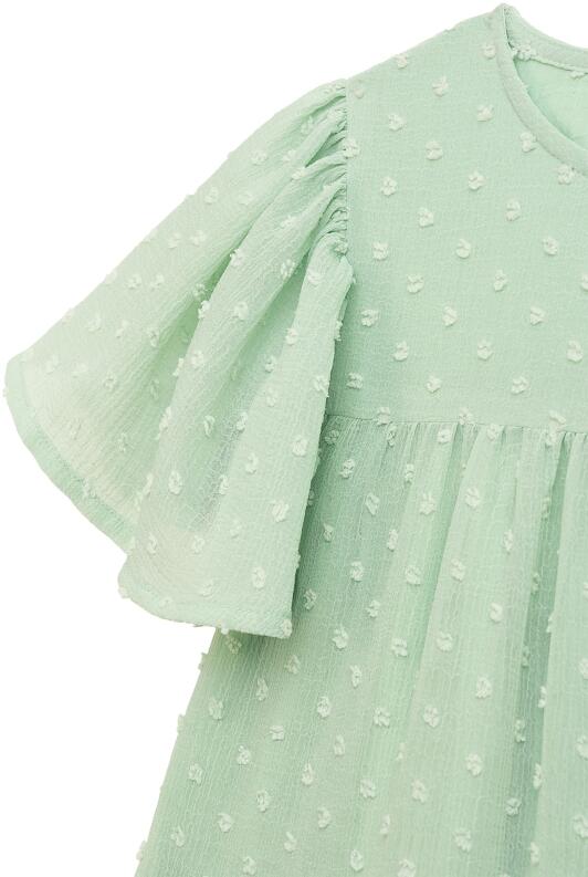 DANAMADE Mädchen Kleid Sommerkleid Seraphina grün