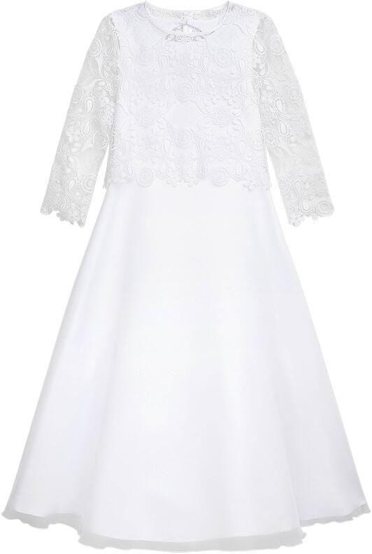 Danamade klassisches Kommunionkleid Nicole weiß