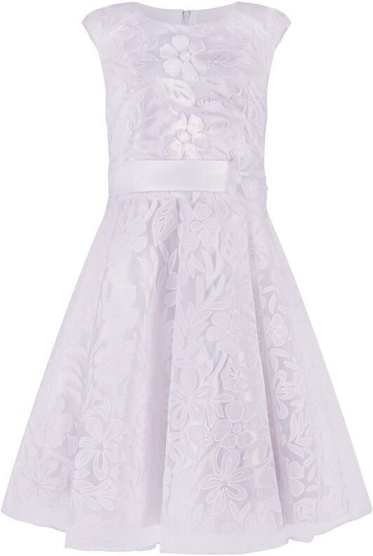 Happy Girls Kommunion Mädchen Kleid festlich Plus ecru