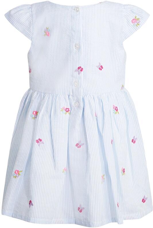 Happy Girls Kinderkleid Sommerkleid gestreift hellblau weiß