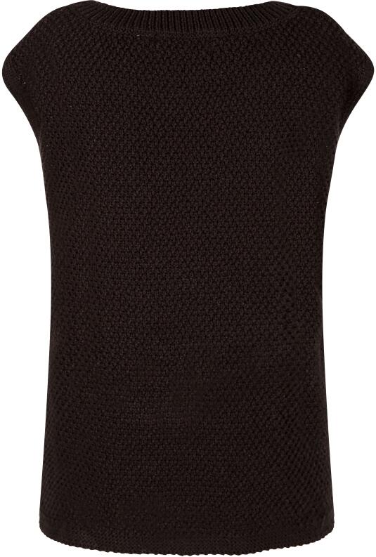 Happy Girls Teens Kinder Mädchen Pullunder Zopf schwarz