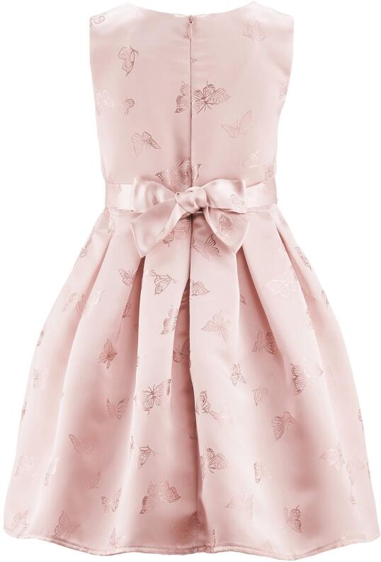 Happy Girls Kinder Mädchen Kleid festlich Schmetterlinge rosa