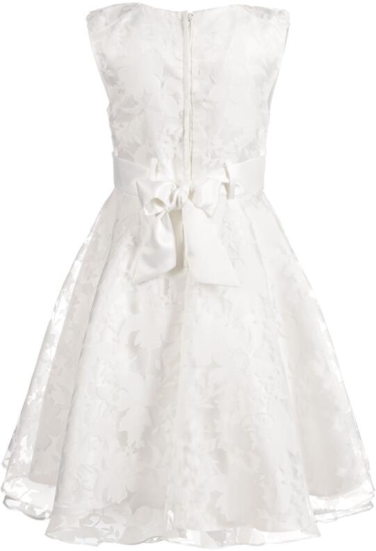 Happy Girls Kommunion Mädchen Kleid Plus festlich Ausbrenner ecru