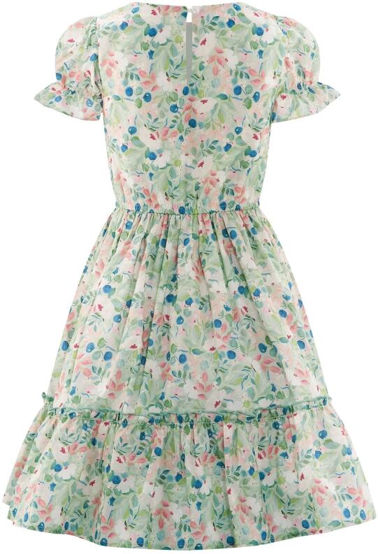 Happy Girls Teens Mädchen Kleid Sommerkleid Thekla grün