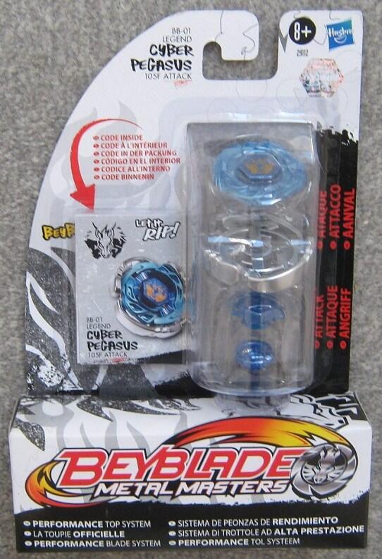 Hasbro Beyblade BB-01 Metal Masters Cyber Pegasus 2011