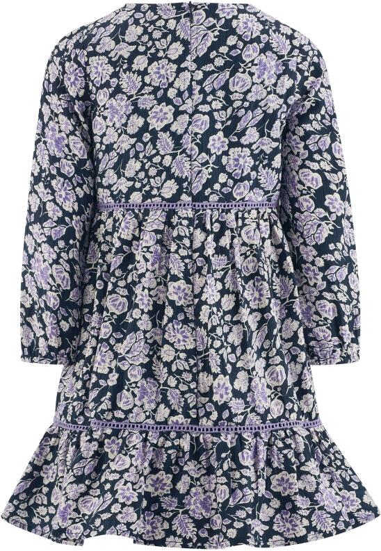 Happy Girls Kinder Mädchen Kleid geblümt blau