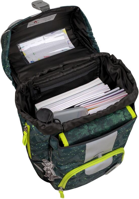 Belmil Schulranzen-Set Motion 6-tlg. Green Splash