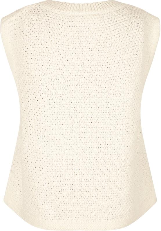 Happy Girls Teens Mädchen Pullunder Zopf ecru