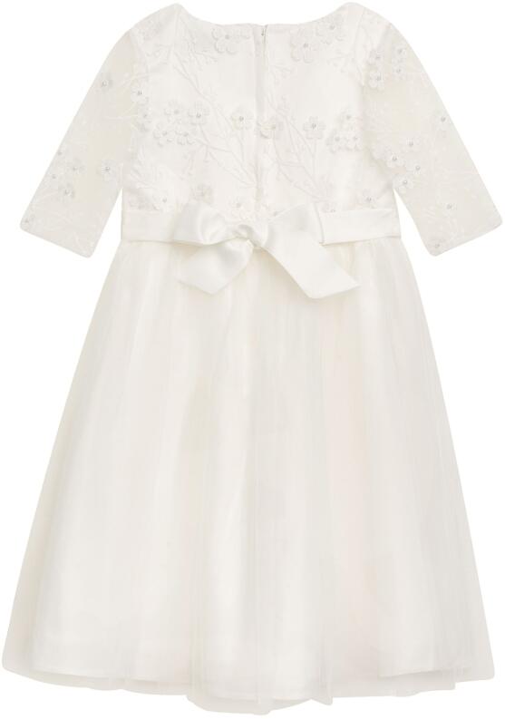 DANAMADE festliches Kinderkleid Kommunion Blumenkind Luana ecru