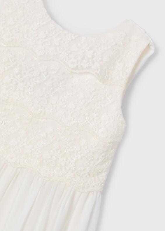 Mayoral festlicher Mädchen Jumpsuit Kommunion ecru