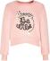 Happy Girls Kinder Mädchen Sweatshirt Be Wild rosa
