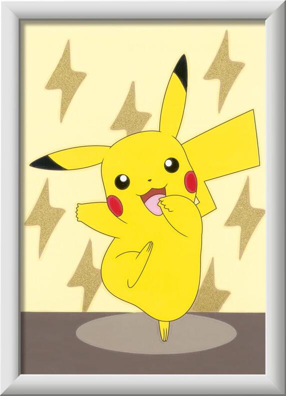 Ravensburger MnZ Malen nach Zahlen Pokemon Pikachu