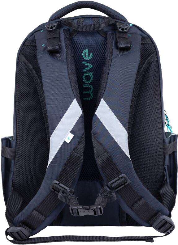 Belmil Schulrucksack Wave Prime Dots Aurora