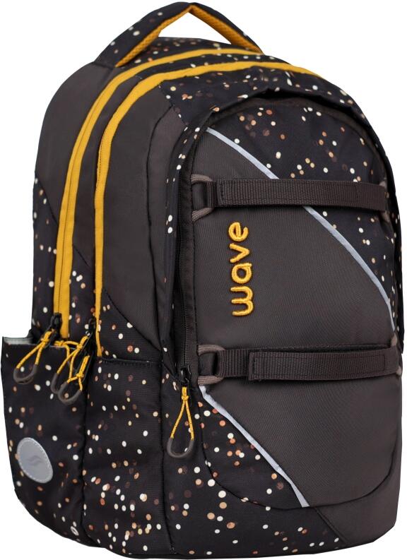 Belmil Schulrucksack Wave Prime Dots Sand