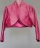 Mädchen Bolero festlich Satin pink