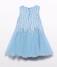 abel & lula Teens Mädchen Kleid festlich Fransen hellblau