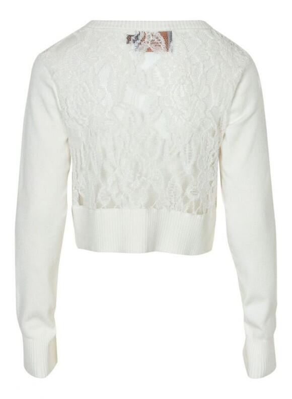 Creamie Kinder Mädchen Strickjacke Cardigan Aliz ecru