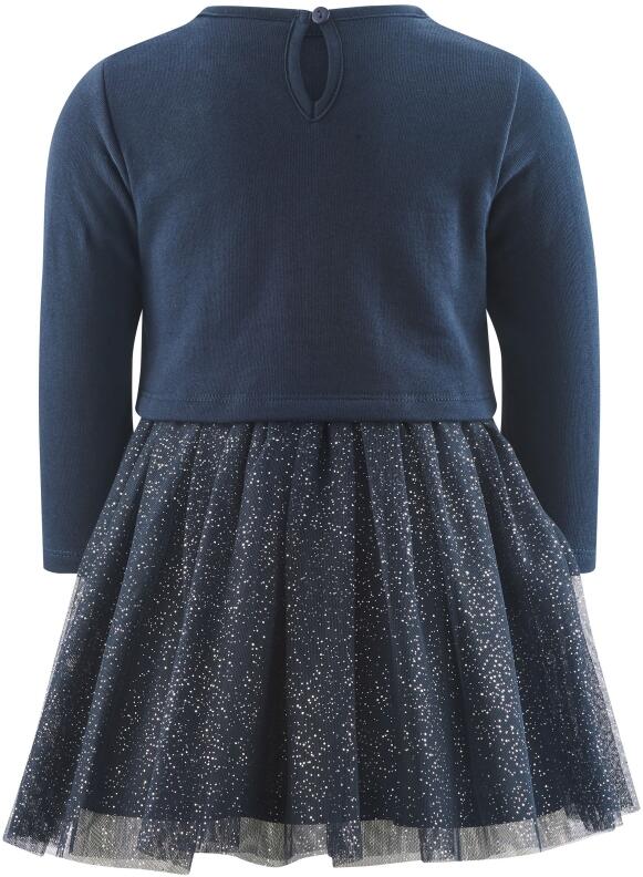 Happy Girls Mädchen Kinder Kleid Igel blau